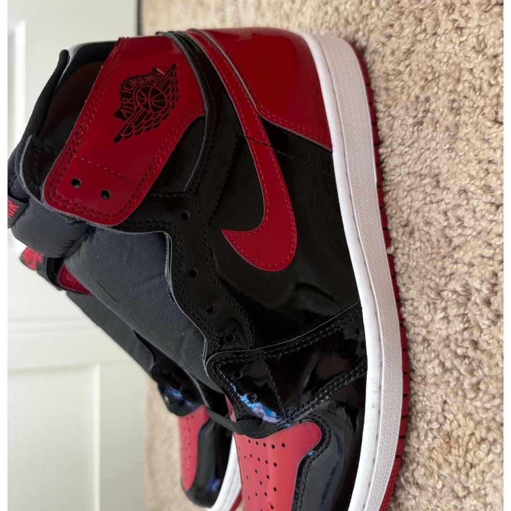 Jordan 1 Retro High OG Patent Bred Size 10.5